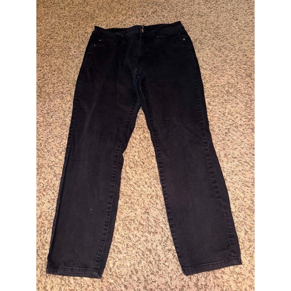Classic High-Rise Black Women's Jeans